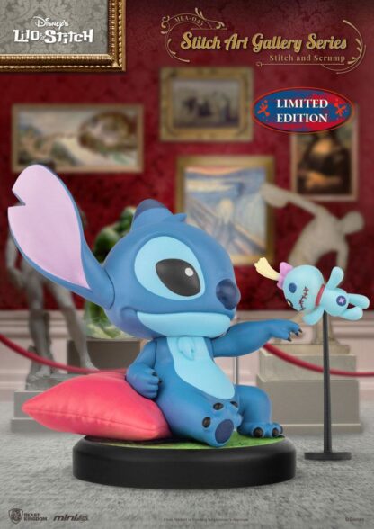 Lilo & Stitch Mini Egg Attack Figur Stitch Art Gallery Series Stitch and Scrum 8 cm – Bild 2