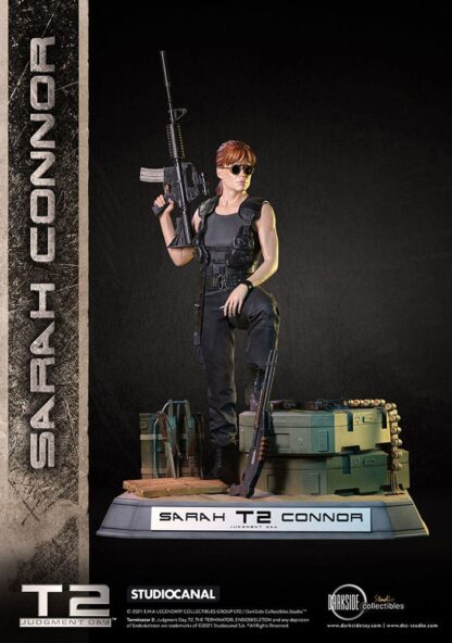 Terminator 2 Judgement Day Premium Statue 1/3 Sarah Connor T2 30th Anniversary Edition 71 cm - Beschädigte Verpackung