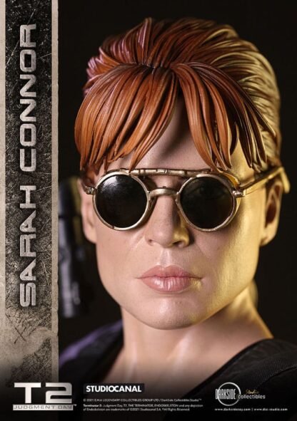 Terminator 2 Judgement Day Premium Statue 1/3 Sarah Connor T2 30th Anniversary Edition 71 cm - Beschädigte Verpackung – Bild 2