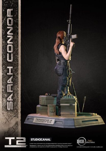 Terminator 2 Judgement Day Premium Statue 1/3 Sarah Connor T2 30th Anniversary Edition 71 cm - Beschädigte Verpackung – Bild 12