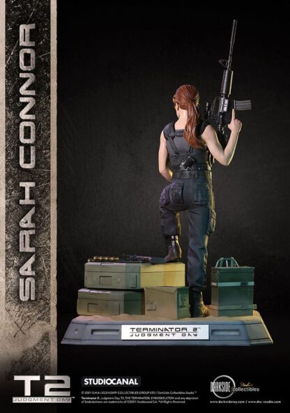 Terminator 2 Judgement Day Premium Statue 1/3 Sarah Connor T2 30th Anniversary Edition 71 cm - Beschädigte Verpackung – Bild 13