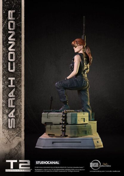 Terminator 2 Judgement Day Premium Statue 1/3 Sarah Connor T2 30th Anniversary Edition 71 cm - Beschädigte Verpackung – Bild 15