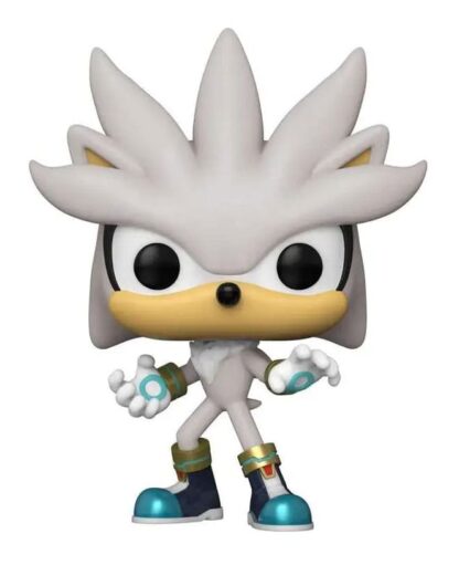 Sonic The Hedgehog POP! Games Vinyl Figur Silver The Hedgehog(GW) 9 cm