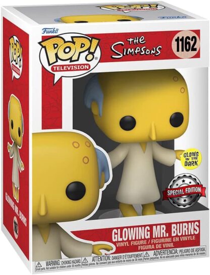 Simpsons Pop! Television Vinyl Figur Glowing Mr. Burns w/Chase 9 cm Sortiment (6) – Bild 2