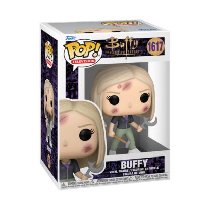 Buffy - Im Bann der Dämonen POP! TV Vinyl Figur Buffy w/Weapons 9 cm – Bild 2