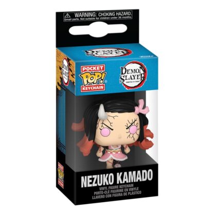 Demon Slayer: Kimetsu no Yaiba POP! Vinyl Schlüsselanhänger 4 cm Nezuko(Demon Form) Display (12) – Bild 2