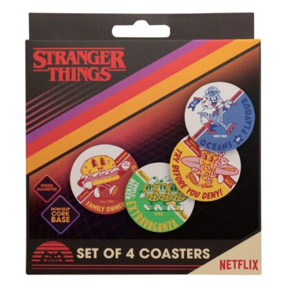 Stranger Things Untersetzer 4er-Pack – Bild 4