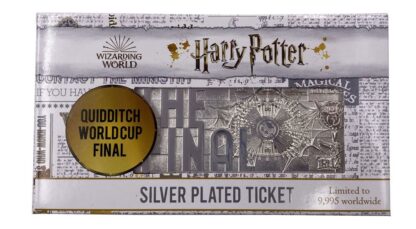 Harry Potter Replik Quidditch World Cup Ticket Limited Edition (versilbert) – Bild 4