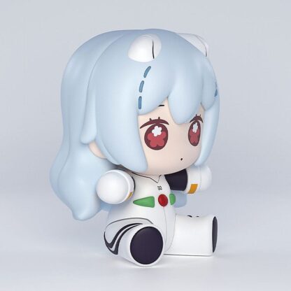 Neon Genesis Evangelion: Rebuild of Evangelion Huggy Good Smile Chibi Figur Rei Ayanami: Long Hair Ver. 7 cm – Bild 3