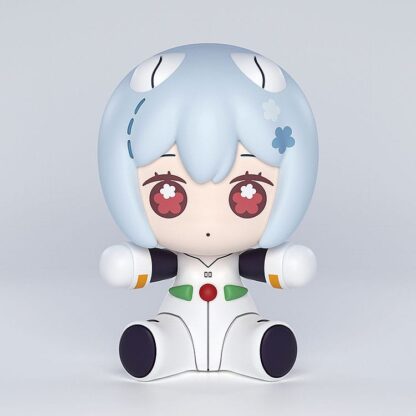 Neon Genesis Evangelion: Rebuild of Evangelion Huggy Good Smile Chibi Figur Rei Ayanami: Plugsuit Ver. 7 cm – Bild 2