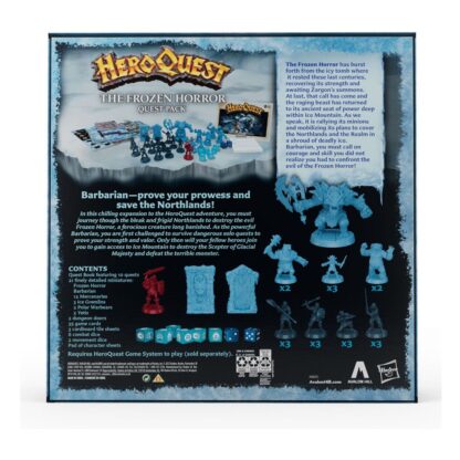 HeroQuest Brettspiel-Erweiterung The Frozen Horror Abenteuerpack englisch – Bild 4