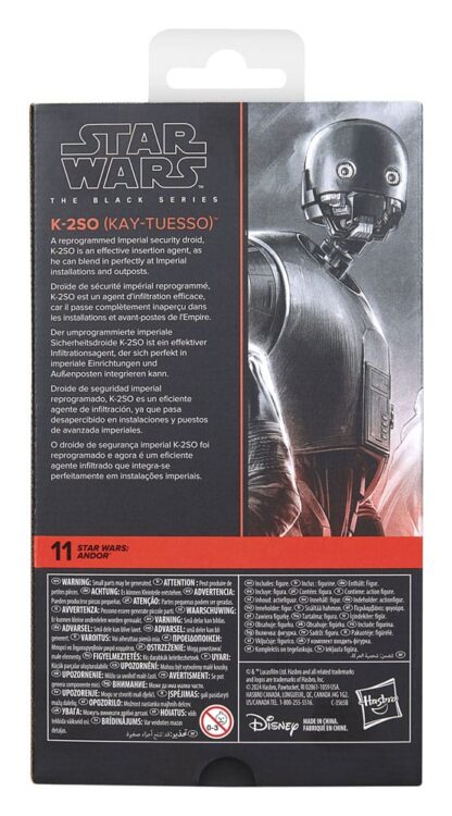 Star Wars: Andor Black Series Actionfigur K-2SO (Kay-Tuesso) 15 cm – Bild 11