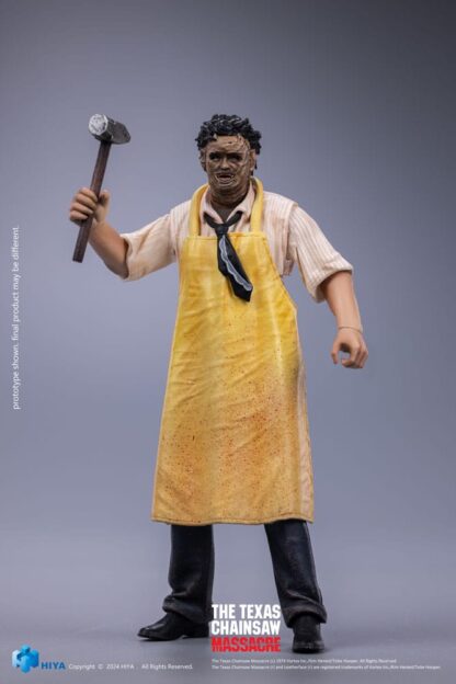 Texas Chainsaw Massacre (1974) Exquisite Mini Actionfigur 1/18 LeatherFace - Killing Mask Standard Ver. 11 cm – Bild 3