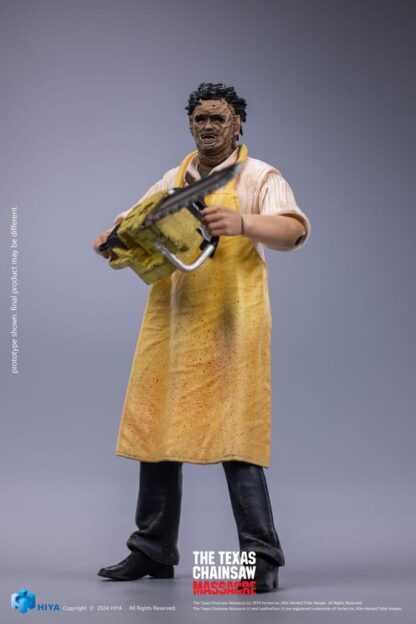 Texas Chainsaw Massacre (1974) Exquisite Mini Actionfigur 1/18 LeatherFace - Killing Mask Standard Ver. 11 cm – Bild 5