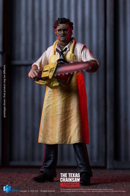 Texas Chainsaw Massacre (1974) Exquisite Mini Actionfigur 1/18 LeatherFace - Killing Mask Standard Ver. 11 cm – Bild 6