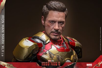 Iron Man 3 Movie Masterpiece Diecast Actionfigur 1/6 Iron Man Mark XLII (2.0) 32 cm – Bild 5