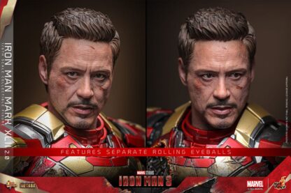 Iron Man 3 Movie Masterpiece Diecast Actionfigur 1/6 Iron Man Mark XLII (2.0) 32 cm – Bild 17