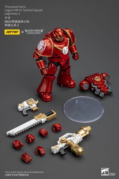 Warhammer The Horus Heresy Actionfigur 1/18 Thousand Sons Legion MK IV Tactical Squad Legionary 2 12 cm – Bild 8