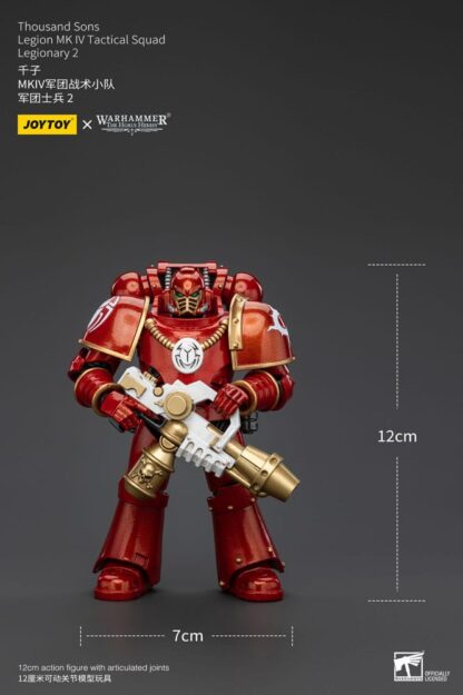 Warhammer The Horus Heresy Actionfigur 1/18 Thousand Sons Legion MK IV Tactical Squad Legionary 2 12 cm – Bild 9