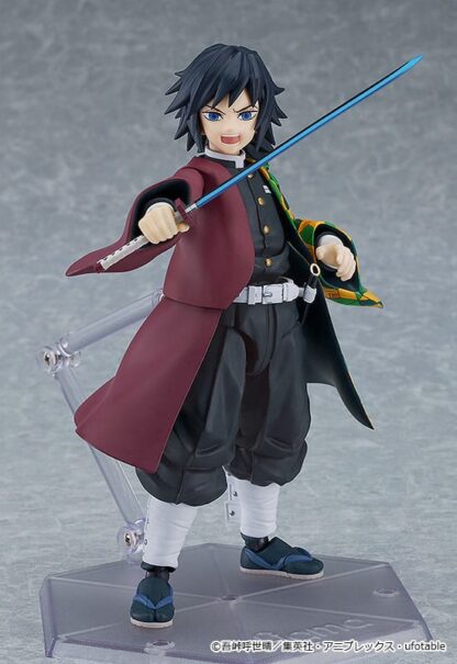 Demon Slayer: Kimetsu no Yaiba Figma Actionfigur Giyu Tomioka 15 cm - Beschädigte Verpackung – Bild 6