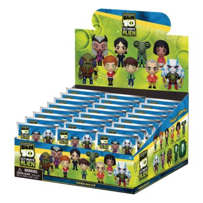 Ben 10 3D PVC-Taschenanhänger Display (24) – Bild 3