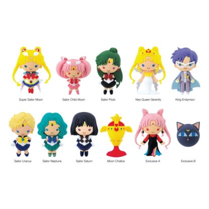 Sailor Moon 3D PVC-Taschenanhänger Series 4 Display (24)