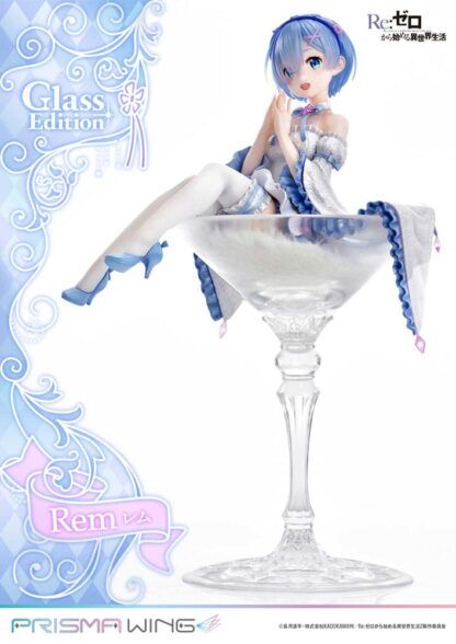 Re:Zero - Starting Life in Another World Prisma Wing PVC Statue 1/7 Rem Glass Edition 23 cm – Bild 4