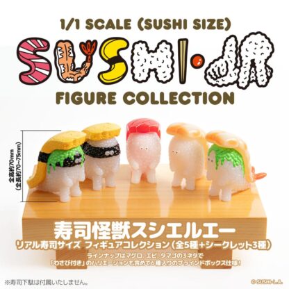 Original Character Minifiguren 1/1 Real Sushi Size 7 cm Sushi Monster Sortiment (6) – Bild 8