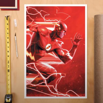 DC Comics Kunstdruck The Flash #758 41 x 61 cm - ungerahmt – Bild 2