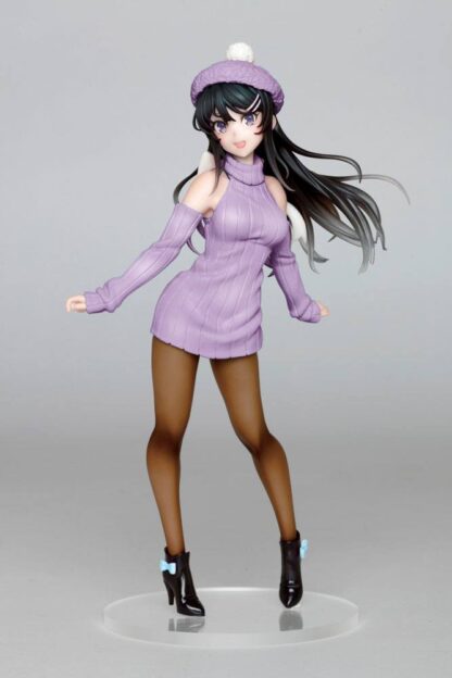 Rascal Does Not Dream of Bunny Girl Senpai Statue Mai Sakurajima Knit One-piece Ver. 23 cm