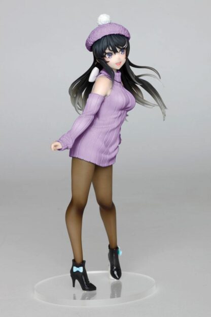 Rascal Does Not Dream of Bunny Girl Senpai Statue Mai Sakurajima Knit One-piece Ver. 23 cm – Bild 3