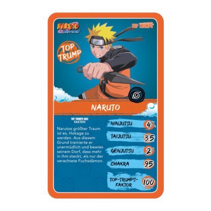 Naruto Shippuden Collectibles Kartenspiel Top Trumps Quiz Anime Collectible *Deutsche Version* – Bild 4