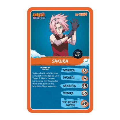 Naruto Shippuden Collectibles Kartenspiel Top Trumps Quiz Anime Collectible *Deutsche Version* – Bild 6