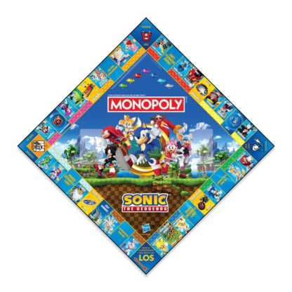 Monopoly Brettspiel Sonic the Hedgehog *Deutsche Version* – Bild 2