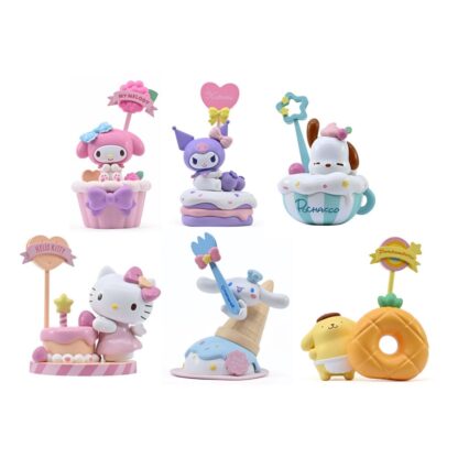 Sanrio Memo Stand Party Time Series Minifiguren Hello Kitty and Friends 7 cm Display (12)