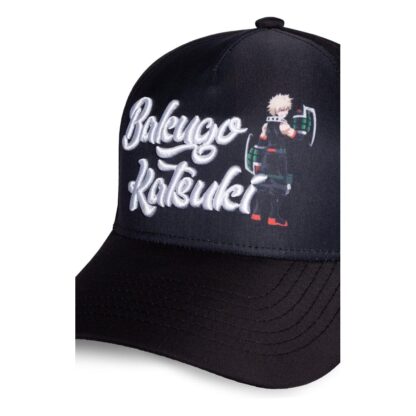 My Hero Academia Baseball Cap Katsuki Bakugo 3D Logo – Bild 2