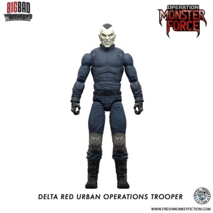 Operation: Monster Force Actionfigur 1/12 Delta Red Urban Operations Trooper 15 cm