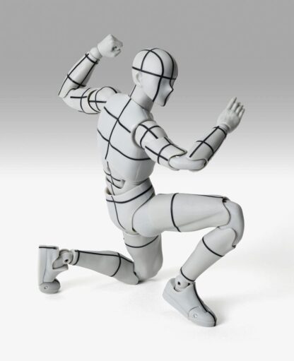 S.H.Figuarts Actionfigur Body-Kun Sports Edition Wire Frame (Gray Color Ver.) 15 cm – Bild 3