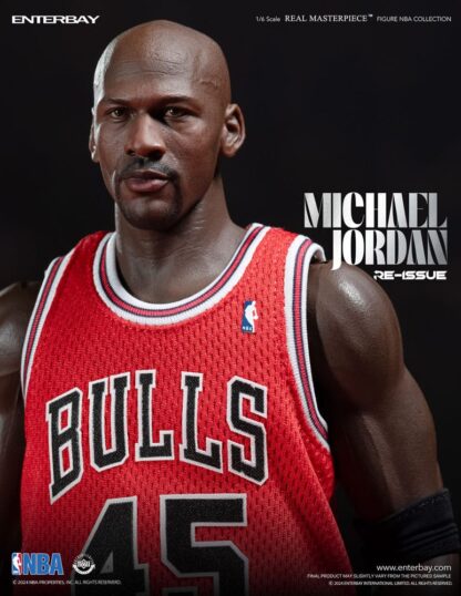 NBA Collection Real Masterpiece Actionfigur 1/6 Michael Jordan I'm Back Edition Limited 30 cm – Bild 2