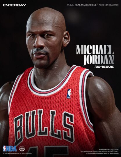 NBA Collection Real Masterpiece Actionfigur 1/6 Michael Jordan I'm Back Edition Limited 30 cm – Bild 5