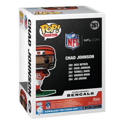 NFL: Legends POP! Sports Vinyl Figur Bengals- Chad Johnson(85) 9 cm – Bild 3