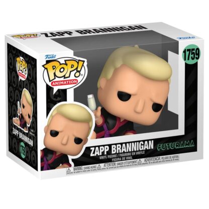 Futurama Pop! Animation Vinyl Figur Zapp Brannigan 9 cm – Bild 2