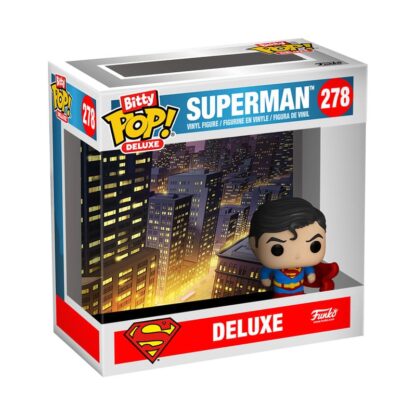 Superman Bitty POP! Deluxe Vinyl Figuren Superman(Gargoyle) Display (12) 2,5 cm