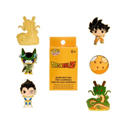 Dragon Ball Z by Loungefly Ansteck-Pins Blind Box Characters Display (12)