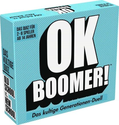 Ok Boomer! Kartenspiel *Deutsche Version*