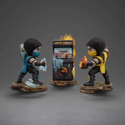 Mortal Kombat Mini Co. PVC Figuren Scorpion vs. Subzero Arcade Set 15 cm – Bild 2