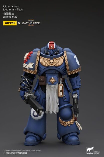 Warhammer 40k Actionfigur 1/18 Uitramarines Lieutenant Titus 13 cm – Bild 4