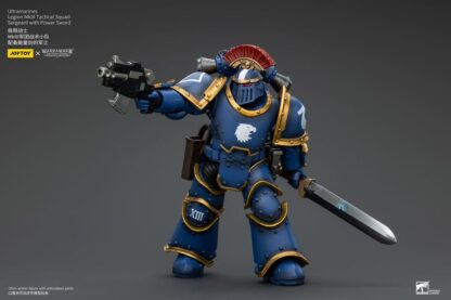 Warhammer The Horus Heresy Actionfigur 1/18 Ultramarines Legion MKIII Tactical Squad Sergeant with Power Sword 20 cm – Bild 5