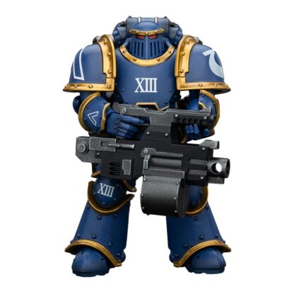 Warhammer The Horus Heresy Actionfigur 1/18 Ultramarines Legion MKIII Tactical Support Squad Legionary with Heavy Bolter 12 cm