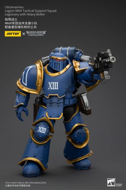 Warhammer The Horus Heresy Actionfigur 1/18 Ultramarines Legion MKIII Tactical Support Squad Legionary with Heavy Bolter 12 cm – Bild 8